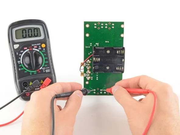萬(wàn)用表測(cè)試 PCB